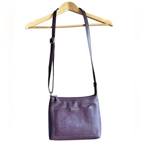 Roots Canada Maroon Crossbody Purse. New without tags.